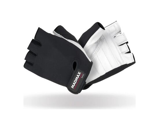 Рукавички для фітнесу MadMax MFG-250 Basic Whihe S (MFG-250_S)