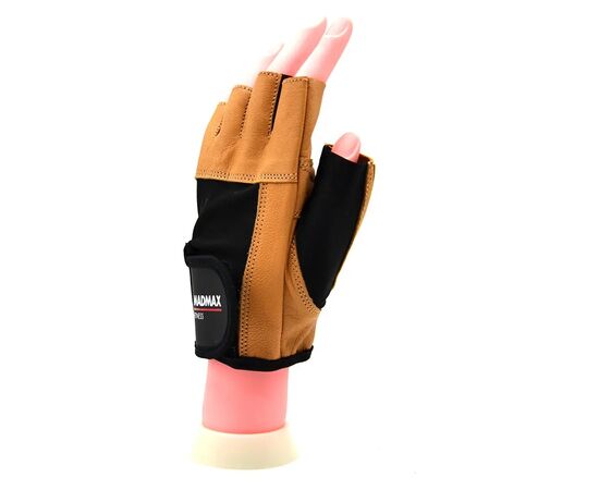 Перчатки для фитнеса MadMax MFG-444 Fitness Brown L (MFG-444-Brown_L), изображение 5 Перчатки для фитнеса MadMax MFG-444 Fitness Brown L (MFG-444-Brown_L), изображение 5