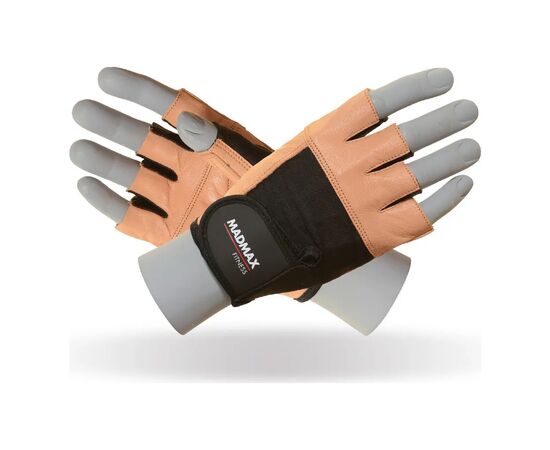 Перчатки для фитнеса MadMax MFG-444 Fitness Brown M (MFG-444-Brown_M)