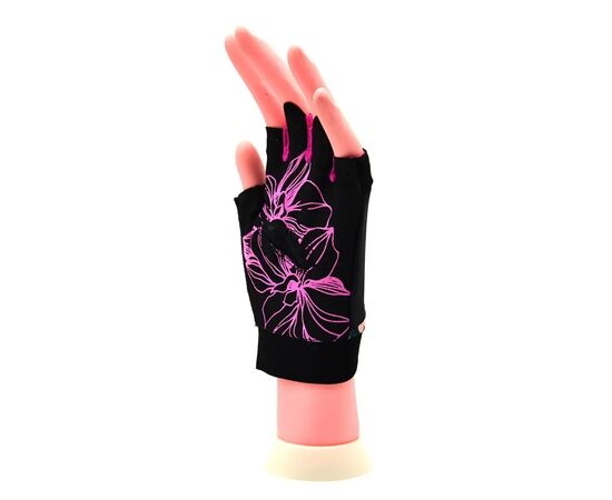 Рукавички для фітнесу MadMax MFG-770 Flower Power Gloves Black/Pink XS (MFG-770_XS), зображення 8 Рукавички для фітнесу MadMax MFG-770 Flower Power Gloves Black/Pink XS (MFG-770_XS), зображення 8
