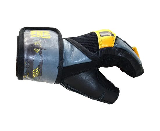 Перчатки для фитнеса MadMax MFG-880 Signature Black/Grey/Yellow M (MFG-880_M), изображение 6 Перчатки для фитнеса MadMax MFG-880 Signature Black/Grey/Yellow M (MFG-880_M), изображение 6
