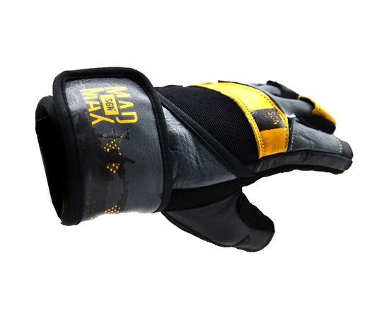 Перчатки для фитнеса MadMax MFG-880 Signature Black/Grey/Yellow M (MFG-880_M), изображение 7 Перчатки для фитнеса MadMax MFG-880 Signature Black/Grey/Yellow M (MFG-880_M), изображение 7