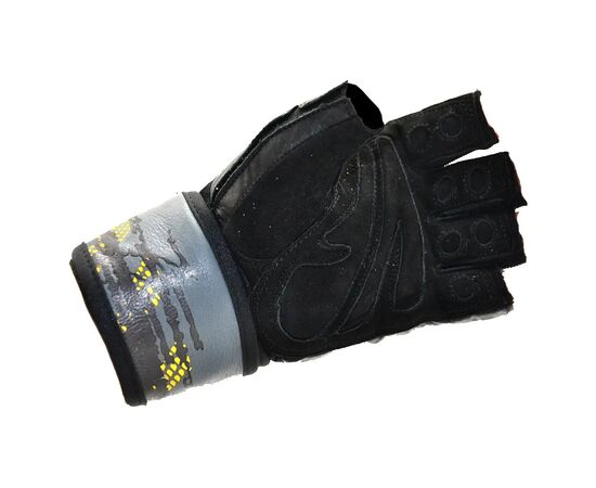 Перчатки для фитнеса MadMax MFG-880 Signature Black/Grey/Yellow M (MFG-880_M), изображение 9 Перчатки для фитнеса MadMax MFG-880 Signature Black/Grey/Yellow M (MFG-880_M), изображение 9
