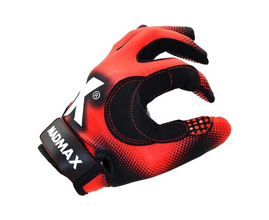 Перчатки для фитнеса MadMax MXG-101 X Gloves Black/Grey/Red M (MXG-101-RED_M), изображение 10 Перчатки для фитнеса MadMax MXG-101 X Gloves Black/Grey/Red M (MXG-101-RED_M), изображение 10