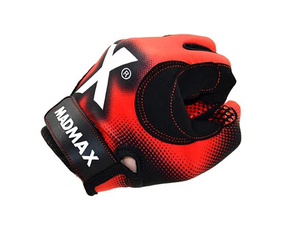 Перчатки для фитнеса MadMax MXG-101 X Gloves Black/Grey/Red M (MXG-101-RED_M), изображение 6 Перчатки для фитнеса MadMax MXG-101 X Gloves Black/Grey/Red M (MXG-101-RED_M), изображение 6