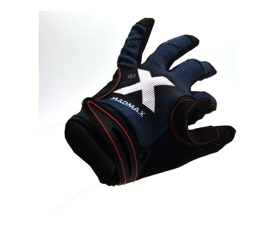 Перчатки для фитнеса MadMax MXG-102 X Gloves Black/Grey/White L (MXG-102-GRY_L), изображение 7 Перчатки для фитнеса MadMax MXG-102 X Gloves Black/Grey/White L (MXG-102-GRY_L), изображение 7