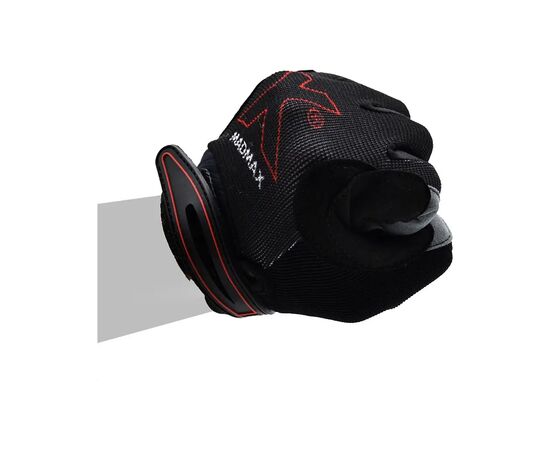 Перчатки для фитнеса MadMax MXG-103 X Gloves Black/Grey M (MXG-103-BLK_M), изображение 10 Перчатки для фитнеса MadMax MXG-103 X Gloves Black/Grey M (MXG-103-BLK_M), изображение 10
