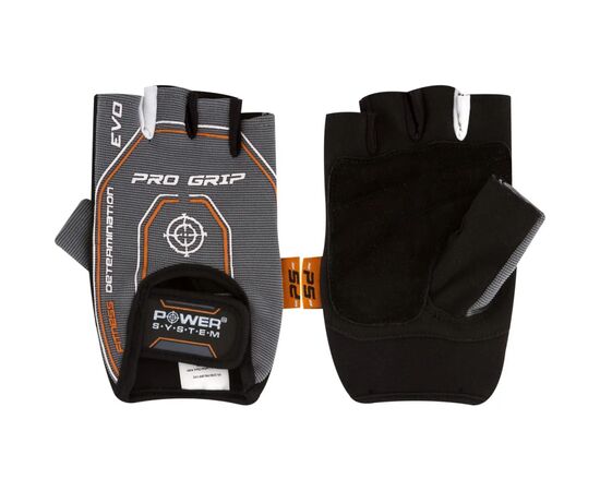 Перчатки для фитнеса Power System PS-2250E Pro Grip EVO Grey S (PS_2250E_S_Grey), изображение 3 Перчатки для фитнеса Power System PS-2250E Pro Grip EVO Grey S (PS_2250E_S_Grey), изображение 3