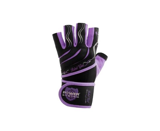 Перчатки для фитнеса Power System PS-2720 Rebel Girl Purple XS (PS-2720_XS_Purple), изображение 2 Перчатки для фитнеса Power System PS-2720 Rebel Girl Purple XS (PS-2720_XS_Purple), изображение 2