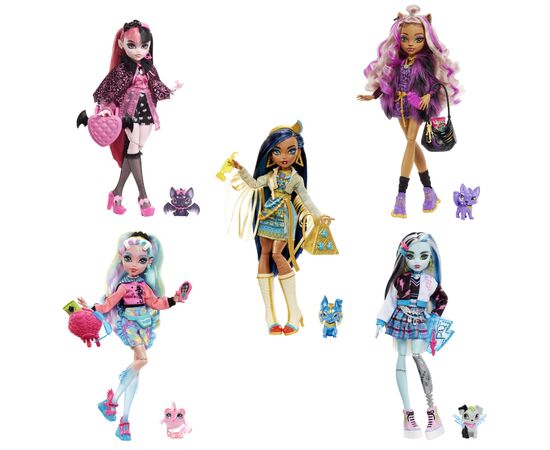 Кукла Monster High Лагуна Монстро-классика (HHK55), изображение 5 Кукла Monster High Лагуна Монстро-классика (HHK55), изображение 5