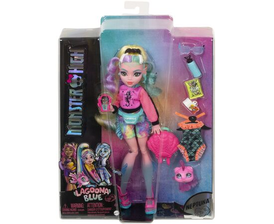 Кукла Monster High Лагуна Монстро-классика (HHK55), изображение 6 Кукла Monster High Лагуна Монстро-классика (HHK55), изображение 6