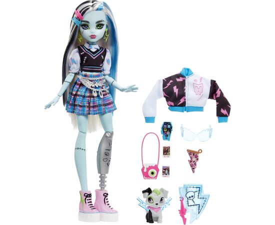 Кукла Monster High Фрэнки Монстро-классика (HHK53), изображение 3 Кукла Monster High Фрэнки Монстро-классика (HHK53), изображение 3