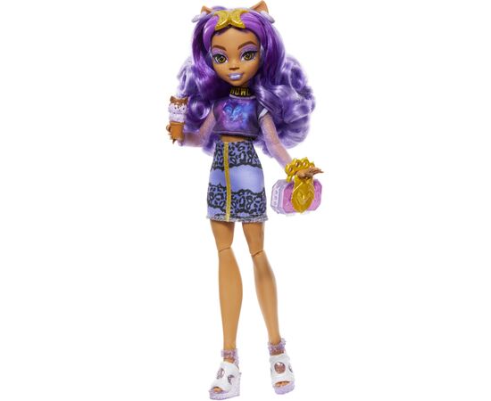 Кукла Monster High Набор-сюрприз Ужас какие секреты Клодин серии Отпадный стиль (HNF74), изображение 5 Кукла Monster High Набор-сюрприз Ужас какие секреты Клодин серии Отпадный стиль (HNF74), изображение 5