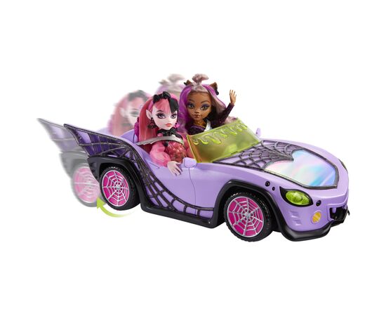 Аксессуар к кукле Monster High Машинка для куклы Monster High Монстро-мобиль (HHK63), изображение 4 Аксессуар к кукле Monster High Машинка для куклы Monster High Монстро-мобиль (HHK63), изображение 4