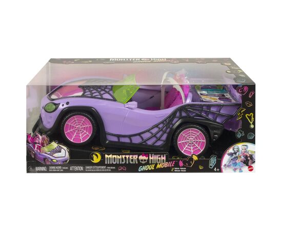 Аксессуар к кукле Monster High Машинка для куклы Monster High Монстро-мобиль (HHK63), изображение 6 Аксессуар к кукле Monster High Машинка для куклы Monster High Монстро-мобиль (HHK63), изображение 6