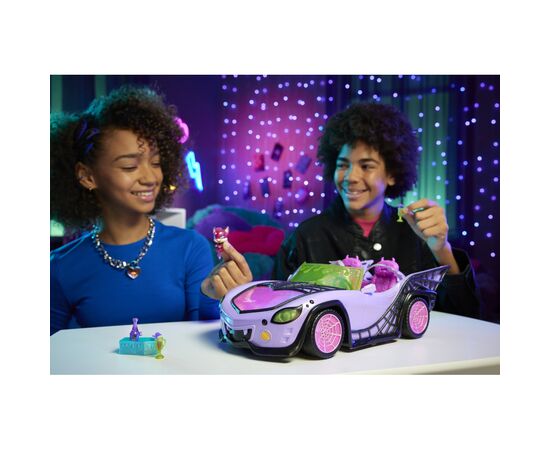 Аксессуар к кукле Monster High Машинка для куклы Monster High Монстро-мобиль (HHK63), изображение 9 Аксессуар к кукле Monster High Машинка для куклы Monster High Монстро-мобиль (HHK63), изображение 9