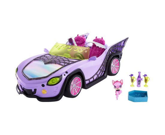 Аксессуар к кукле Monster High Машинка для куклы Monster High Монстро-мобиль (HHK63)