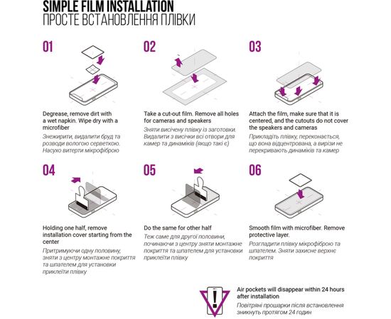 Пленка защитная Armorstandart Anti-Blue Apple iPhone 15 Plus (ARM68282), изображение 6