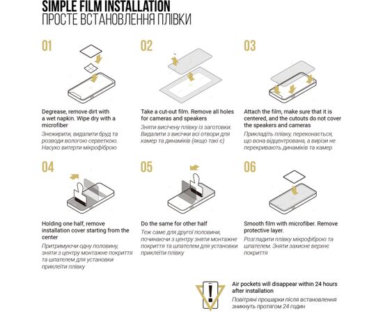 Плівка захисна Armorstandart Anti-spy Apple iPhone 15 Plus (ARM68286), зображення 6 Плівка захисна Armorstandart Anti-spy Apple iPhone 15 Plus (ARM68286), зображення 6