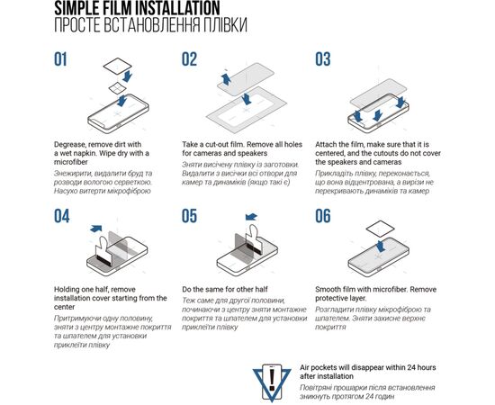 Плівка захисна Armorstandart Matte Apple iPhone 15 (ARM68277), зображення 5 Плівка захисна Armorstandart Matte Apple iPhone 15 (ARM68277), зображення 5