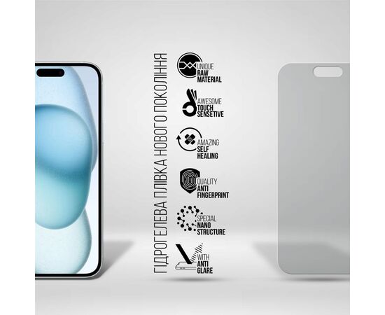 Плівка захисна Armorstandart Matte Apple iPhone 15 Plus (ARM68278), зображення 2 Плівка захисна Armorstandart Matte Apple iPhone 15 Plus (ARM68278), зображення 2
