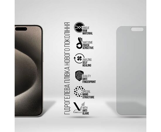 Плівка захисна Armorstandart Matte Apple iPhone 15 Pro Max (ARM68280), зображення 2 Плівка захисна Armorstandart Matte Apple iPhone 15 Pro Max (ARM68280), зображення 2