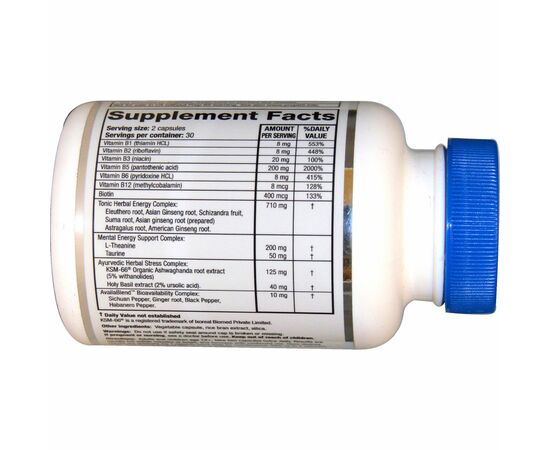 Вітамінно-мінеральний комплекс Ridgecrest Herbals Комплекс для Ліквідації Втоми, Adrenal Fatigue Fighter, Ridg (RDH-00310), зображення 2 Вітамінно-мінеральний комплекс Ridgecrest Herbals Комплекс для Ліквідації Втоми, Adrenal Fatigue Fighter, Ridg (RDH-00310), зображення 2
