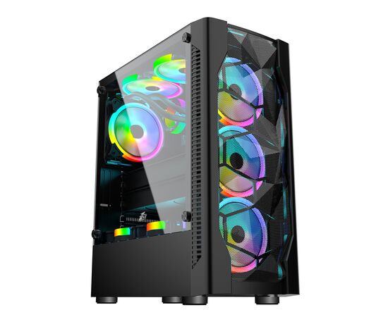 Корпус 1stPlayer D4-4R1-BK