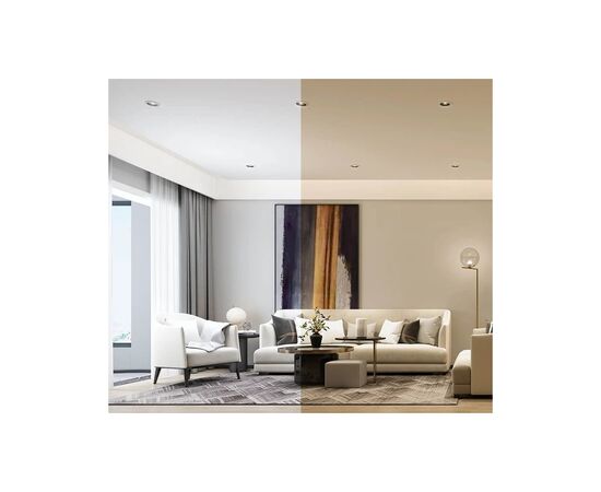 Светильник точечный Yeelight Mesh LED Downlight M2 5W 350lm 2700 - 6500K (YLTS02YL), изображение 9 Светильник точечный Yeelight Mesh LED Downlight M2 5W 350lm 2700 - 6500K (YLTS02YL), изображение 9