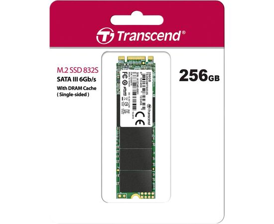 Накопитель SSD M.2 2280 256GB Transcend (TS256GMTS832S), изображение 4 Накопитель SSD M.2 2280 256GB Transcend (TS256GMTS832S), изображение 4