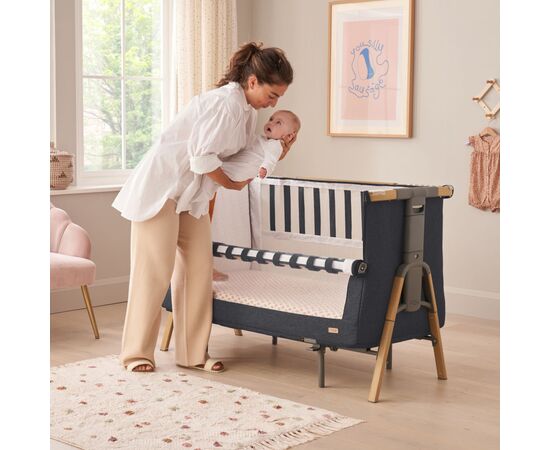 Кроватка Tutti Bambini трансформер 2 в 1 CoZee XL dark gray (211209/3581), изображение 7 Кроватка Tutti Bambini трансформер 2 в 1 CoZee XL dark gray (211209/3581), изображение 7
