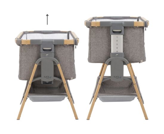 Кроватка Tutti Bambini трансформер 2 в 1 CoZee XL light gray (211209/3590), изображение 2 Кроватка Tutti Bambini трансформер 2 в 1 CoZee XL light gray (211209/3590), изображение 2