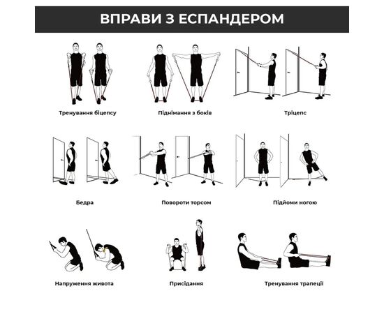 Эспандер Power System PS-4099 Total Expander Set 5 шт (4099MX-0), изображение 9 Эспандер Power System PS-4099 Total Expander Set 5 шт (4099MX-0), изображение 9