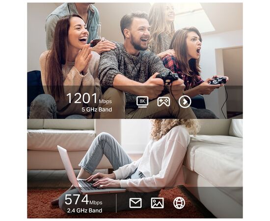 Сетевая карта Wi-Fi TP-Link ARCHER-TX20U-PLUS, изображение 4 Сетевая карта Wi-Fi TP-Link ARCHER-TX20U-PLUS, изображение 4