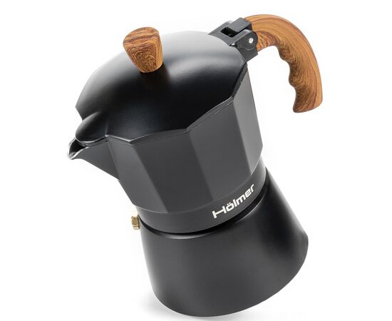 Гейзерная кофеварка Hölmer Natural 150 мл (CF-0150-BW Natural), изображение 5 Гейзерная кофеварка Hölmer Natural 150 мл (CF-0150-BW Natural), изображение 5