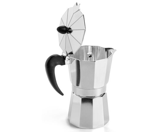 Гейзерная кофеварка Hölmer Aluminum 300 мл (CF-0300-AL), изображение 4