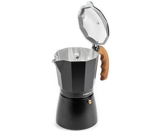 Гейзерная кофеварка Hölmer Natural 450 мл (CF-0450-BW Natural), изображение 2 Гейзерная кофеварка Hölmer Natural 450 мл (CF-0450-BW Natural), изображение 2