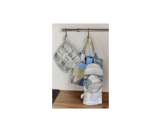 Кухонная прихватка Прованс рукавица Голубые Цветы 15х29 см (4823093449640), изображение 5