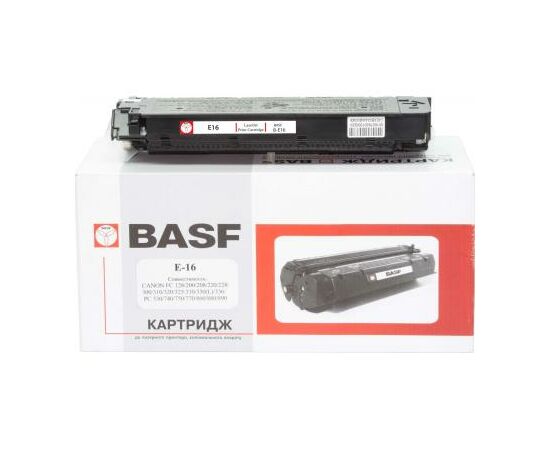 Картридж BASF Canon E16 Black, для FC-128/230/310/330 (KT-E16)