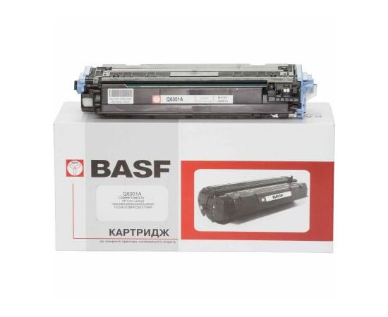 Картридж BASF для HP CLJ 1600/2600/2605 аналог Q6001A Cyan (KT-Q6001A)