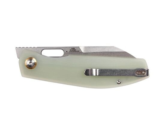 Нож CJRB Ekko Natural Green (J1929-NTG), изображение 4 Нож CJRB Ekko Natural Green (J1929-NTG), изображение 4