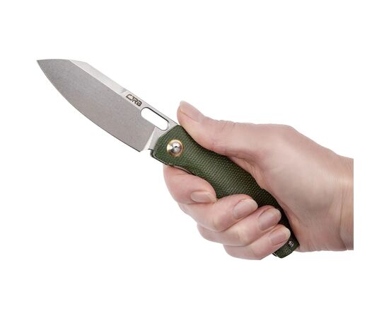 Нож CJRB Ekko Micarta Green (J1929-MGN), изображение 5 Нож CJRB Ekko Micarta Green (J1929-MGN), изображение 5