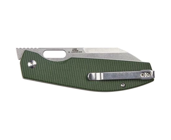 Нож CJRB Ekko BB Micarta Green (J1929B-MGN), изображение 4 Нож CJRB Ekko BB Micarta Green (J1929B-MGN), изображение 4