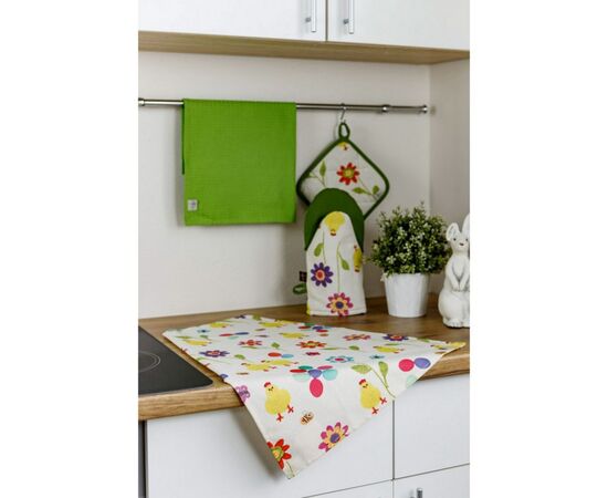 Полотенце Прованс набор вафельных писанок радуга 45х55 см 2 шт (4823093443860), изображение 2 Полотенце Прованс набор вафельных писанок радуга 45х55 см 2 шт (4823093443860), изображение 2