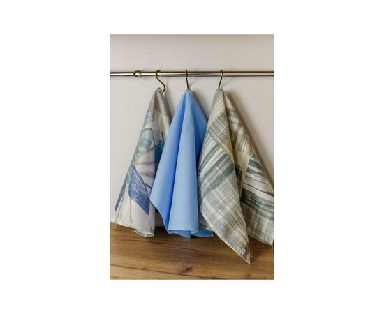 Полотенце Прованс кухонный набор в сумке Голубые Цветы 3 шт (4823093449756), изображение 3