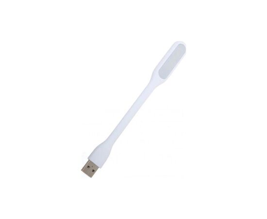 Лампа USB Optima LED, гнучка, 2 шт, білий (UL-001-WH2)