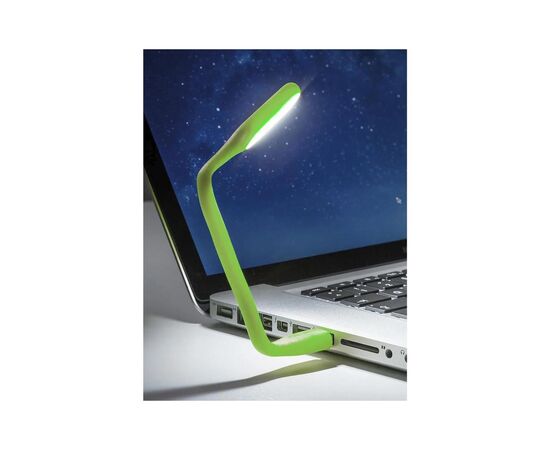 Лампа USB Optima LED, гибкая, 2 шт, зеленый (UL-001-GR2), изображение 2 Лампа USB Optima LED, гибкая, 2 шт, зеленый (UL-001-GR2), изображение 2