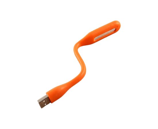 Лампа USB Optima LED, гибкая, 2 шт, оранжевый (UL-001-OR2), изображение 2 Лампа USB Optima LED, гибкая, 2 шт, оранжевый (UL-001-OR2), изображение 2