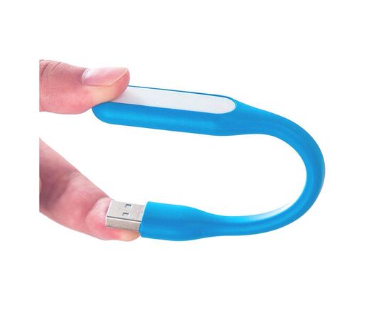 Лампа USB Optima LED, гибкая, 2 шт, синий (UL-001-BLU2), изображение 2 Лампа USB Optima LED, гибкая, 2 шт, синий (UL-001-BLU2), изображение 2