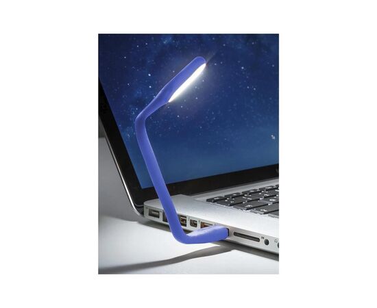 Лампа USB Optima LED, гибкая, 2 шт, синий (UL-001-BLU2), изображение 3 Лампа USB Optima LED, гибкая, 2 шт, синий (UL-001-BLU2), изображение 3